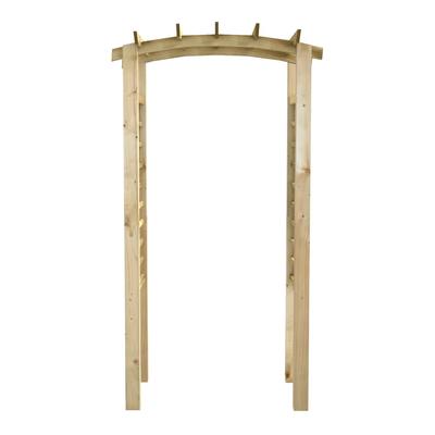 Rose Arch 110x60x210 Cm Solid Pine Wood Pressure Treated