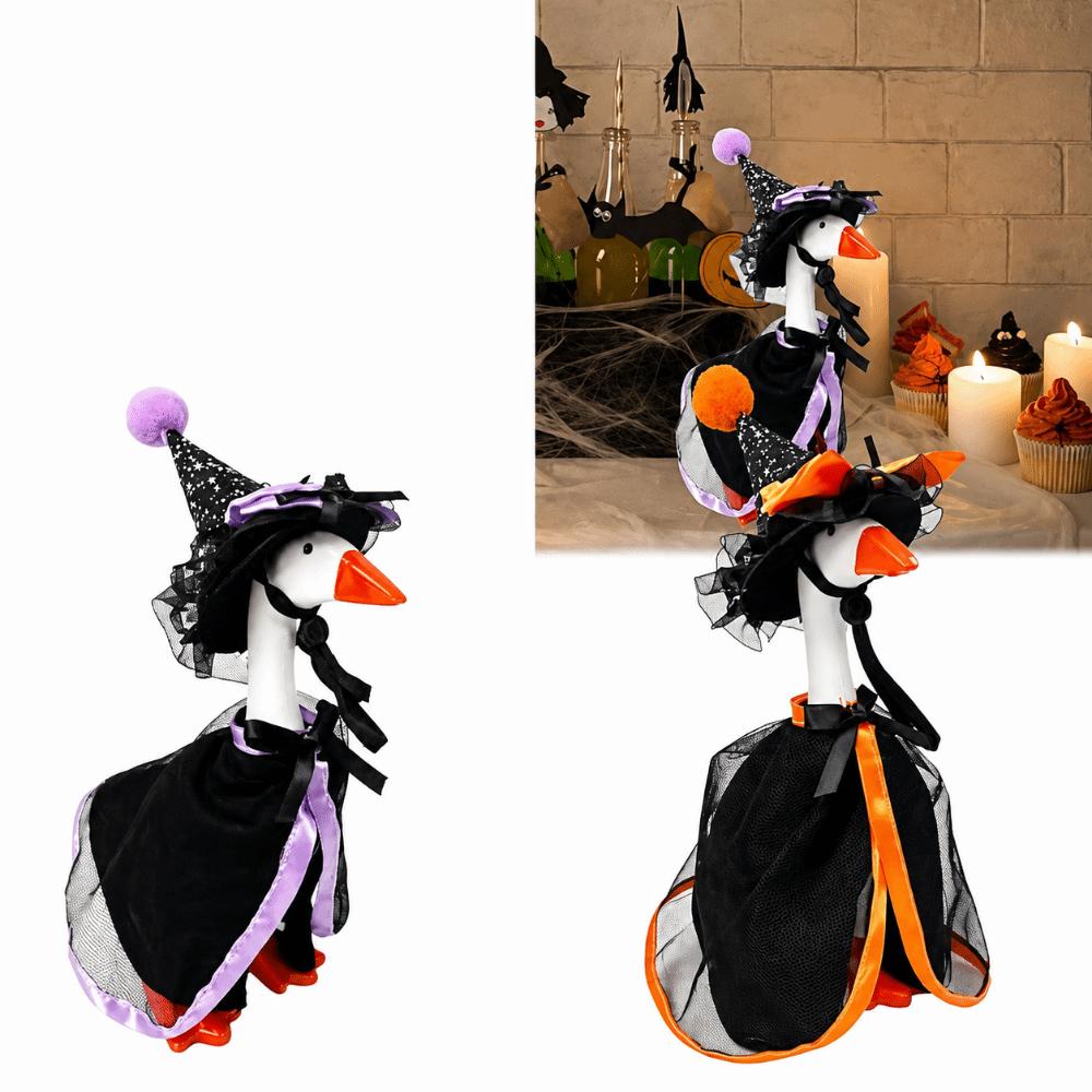 1 Set Cloak Design Mini Doll Dress-Up Witch Theme Cosplay Costume Outfit Halloween Party Decor