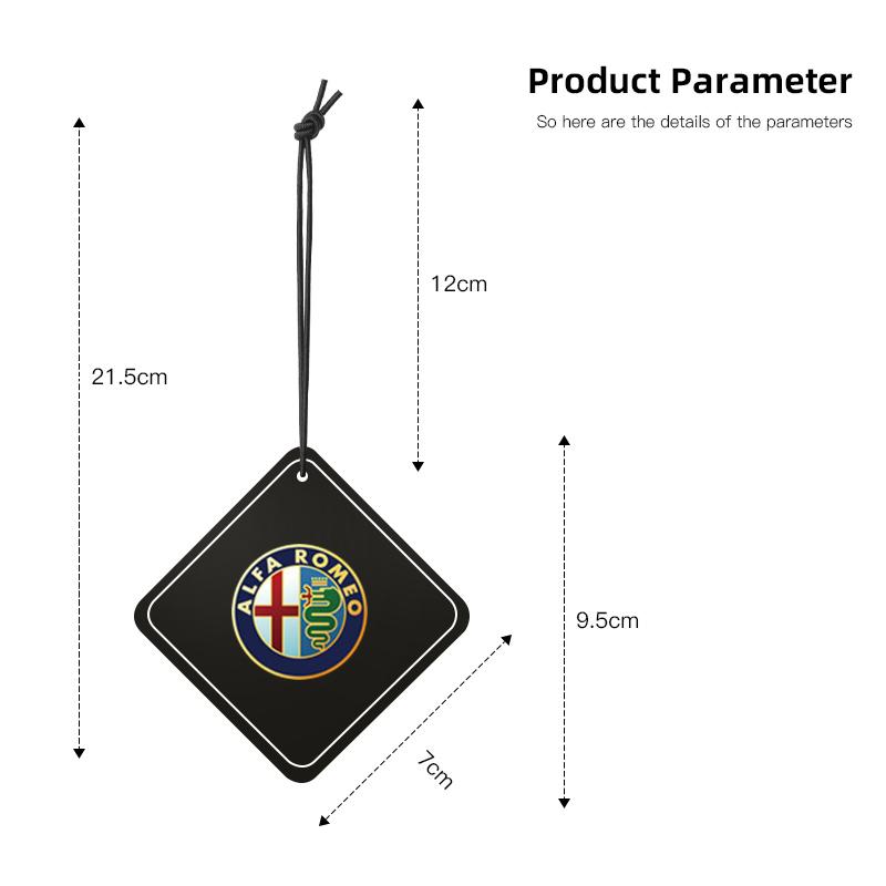 Car Fragrance Tablets Air Freshener Perfume Decoration Pendant For Alfa Romeo 4C 159 Spider Giulia 156 Car Flavoring valve core