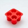 4 Cup Shape Silicone Ice Cube Mold SGlass IceMould Ice Cube Tray Summer Bar Party Beer Ice Cocktail Cold Drinking Tools