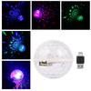 1Pcs Crystal LED Light Compact USB Powered Ball Light for Karaoke Dance Club Events Decor