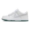 Детские кроссовки Dunk Low GS White Grey Teal Summit-White Football-Grey FD9911-101