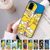 Чехол для телефона Simpsons для взрослых с анимацией для Samsung S 24 Fe 25 Ultra Plus 20 Lite 21 30 22 23 24 22 Ultra 5G Fundas