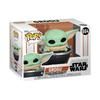 FUNKO Star Wars The Mandalorian Grogu with Param Figure POP!