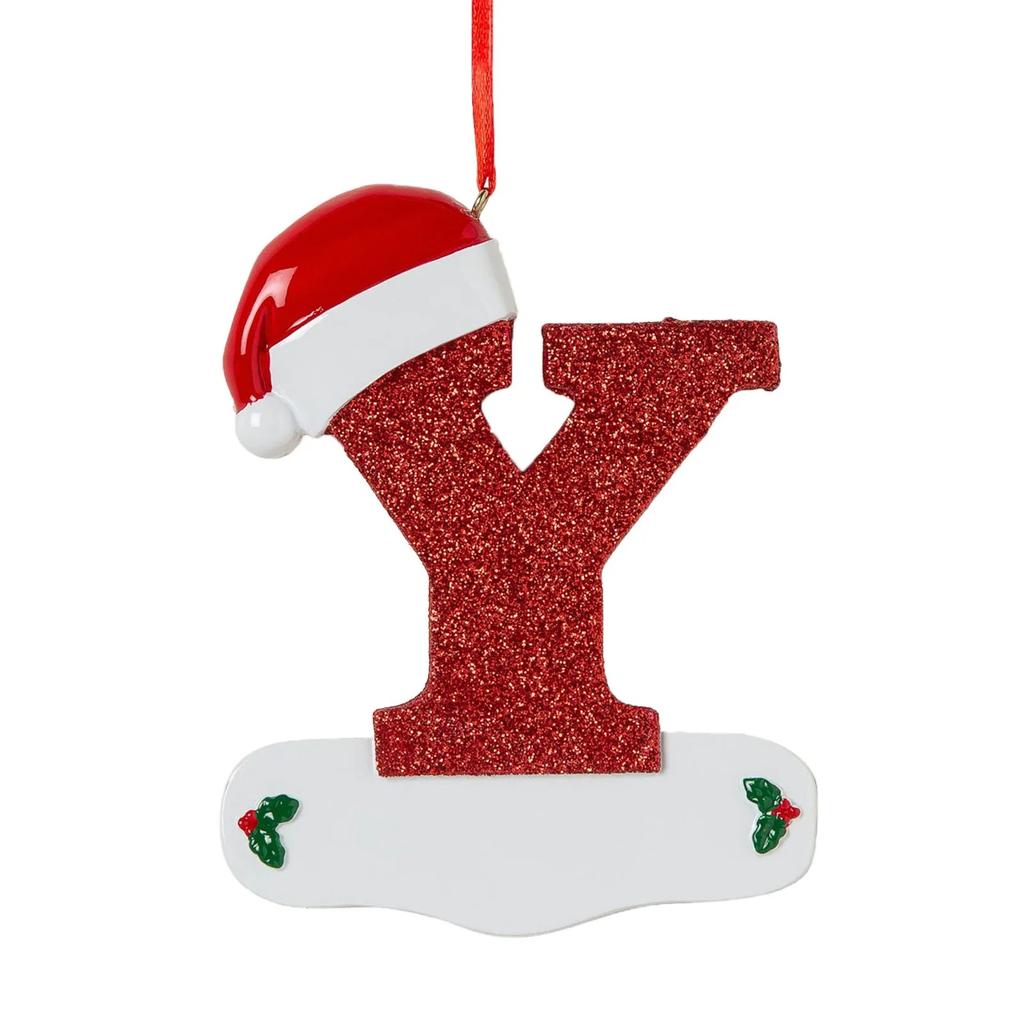 Рождественское украшение подвеска персонализированные рождественские украшения из 26 букв своими руками подвесное украшение на рождественскую елку новый год 2024