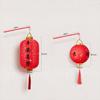 With Lighting Chinese Lantern DIY Materials Good Luck Party Glowing Lantern  Home Decoration