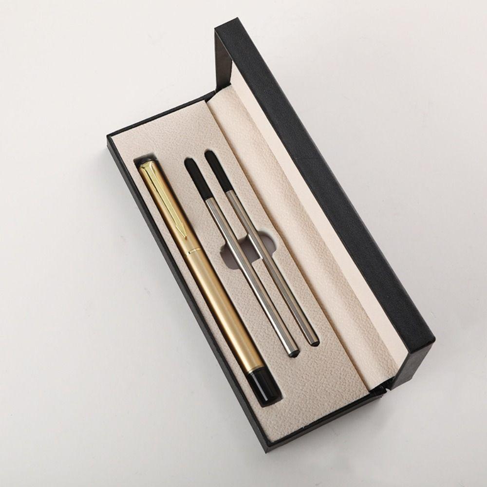 Подарочная металлическая ручка для подписи 0,5 мм Деловая ручка Профессиональная шариковая ручка