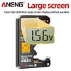 ANENG BT189 тестер батареек таблеточного типа 9 В NDC AA AAA универсальный бытовой ЖК-дисплей тестер батареек портативный аккумулятор детекторы инструменты