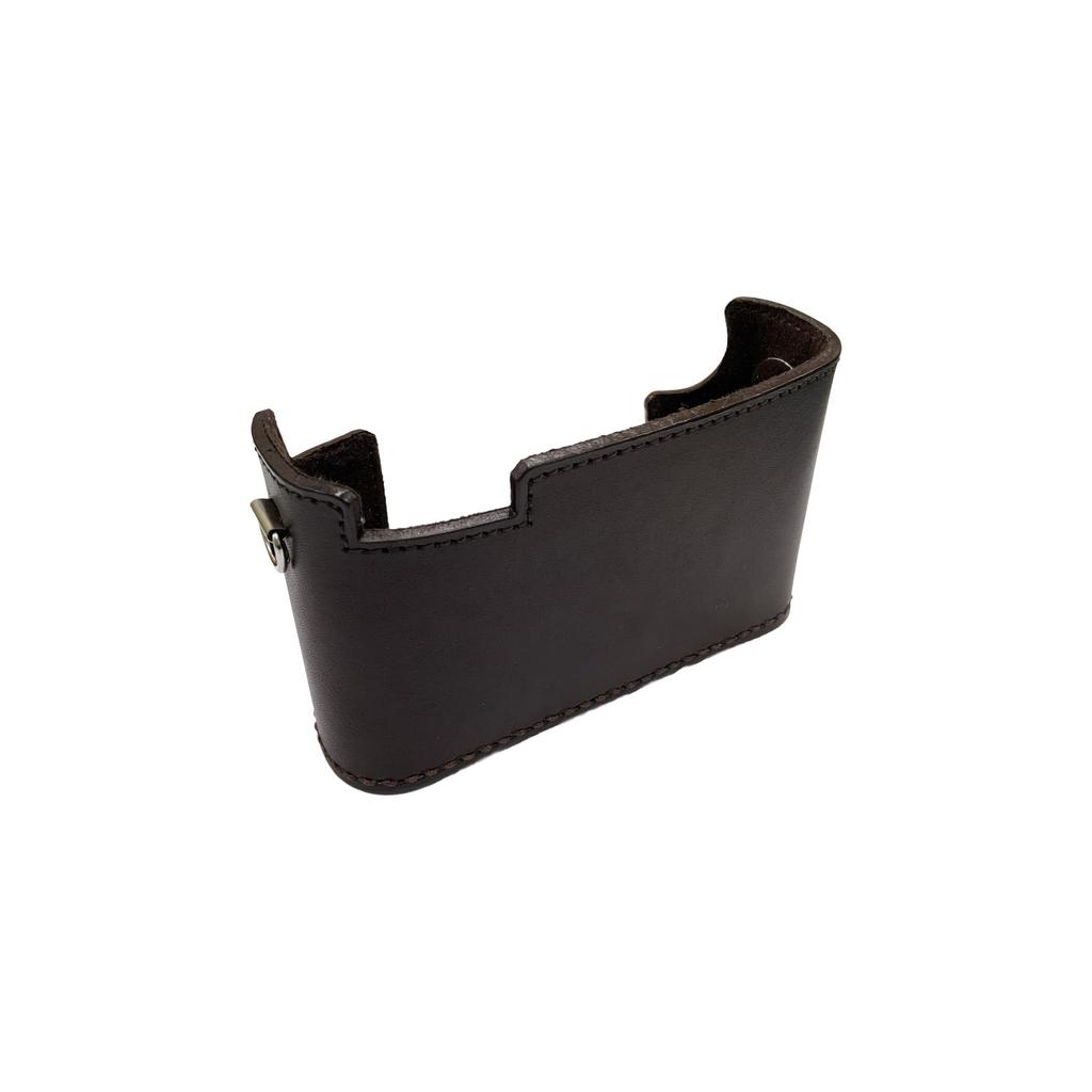 Чехол для камеры из натуральной кожи ручной работы для Leica CL Коричневая камера.Hirano (с ремешком)