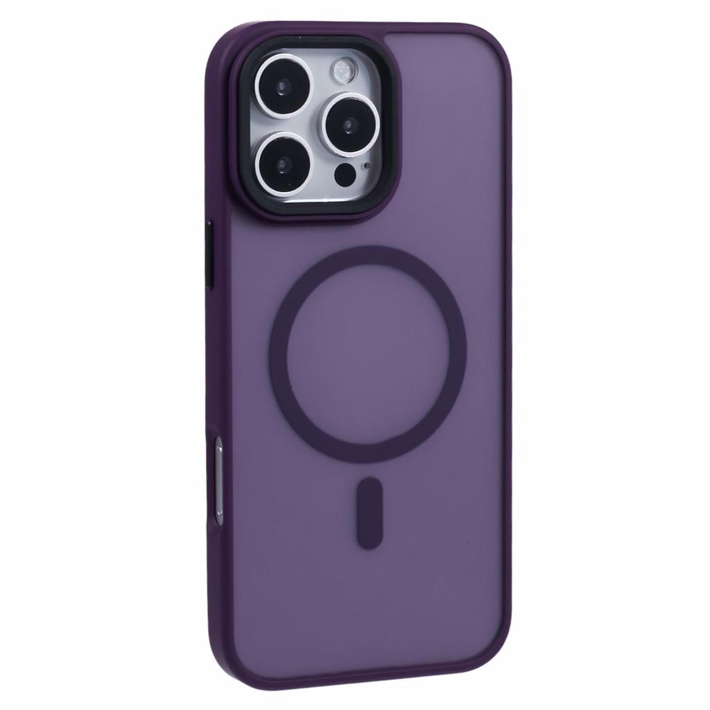 For iPhone 16 Pro Case Compatible with MagSafe Skin-Touch Matte Anti-Drop TPU+PC Phone Cover