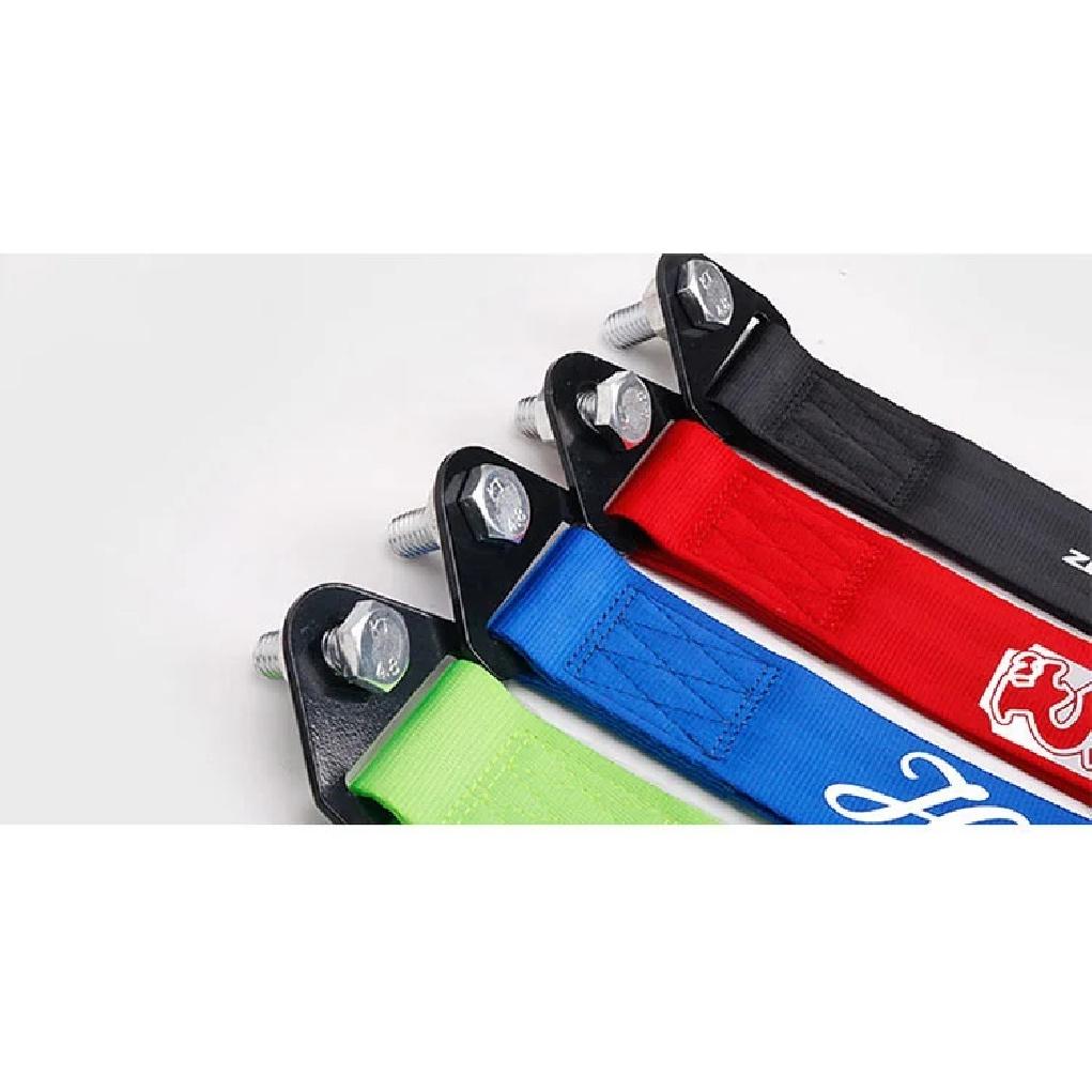 Noizzy Security Risk Car Towing Rope Nylon Strap High Strengh Trailer JDM Tsurikawa Japanese Culture Accessories Custom Styling