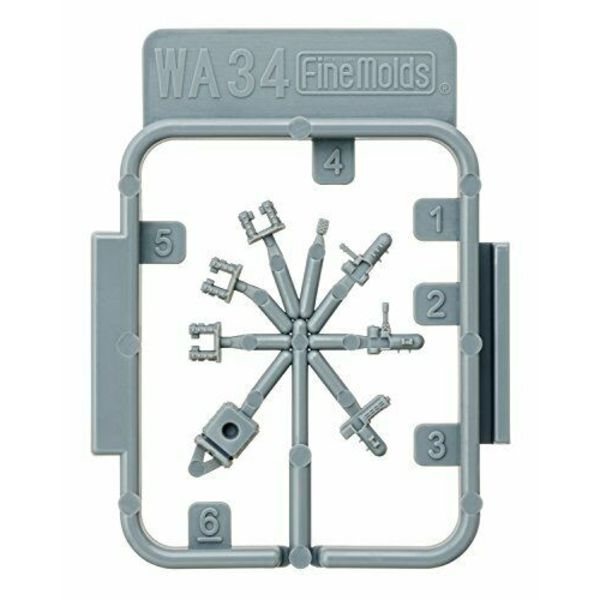 Fine Molds WA34 Современный корабль CIWS Пластиковый набор для моделирования НОВЫЙ из Японии