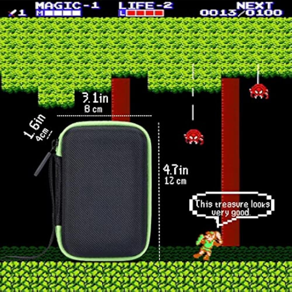 Чехол-кейс Aenllosi, совместимый с Nintendo Nintendo Game & Watch (Совместимо с The Legend o...