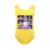 5061 Детский купальник для девочек с принтом Руми Мира Зои Плавательный слитный боди Купальник