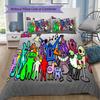 Garten of Banban Cartoon Set Pattern Bedding,Quilt Set Quilt Cover Pillowcase Home Birthday Gift (1*duvet Cover+2*pillowcase,without core)ZSJT0917131
