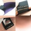 Used BVLGARI Card Case Bulgari Bulgari leather pink beige Clip type