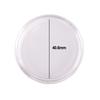 Коробка для хранения Коробка для монет Герметичная Капсула Прозрачный Деликатный Пластик Круглый Устойчивый к царапинам Простой 1 унция Монета Прозрачный