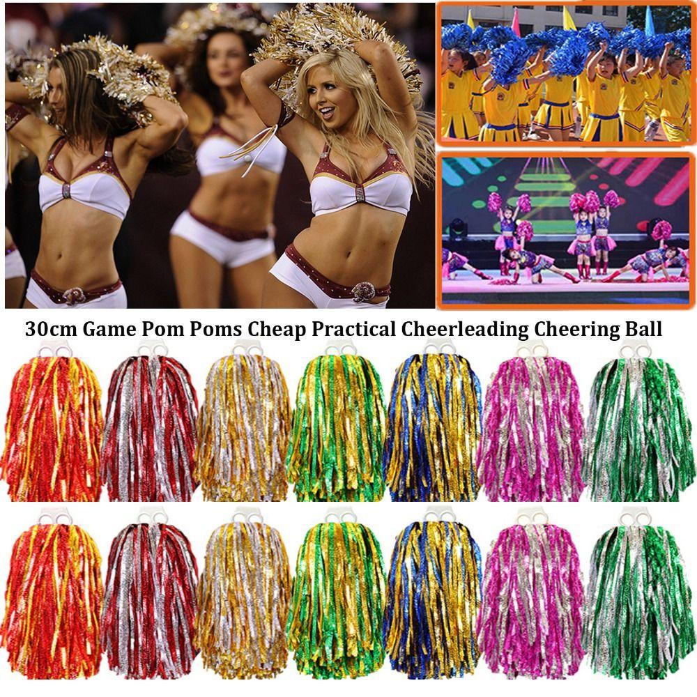 30cm Cheap Practical Cheerleading Multicolors Cheering Ball Sports Match Vocal Ball Club Supplies