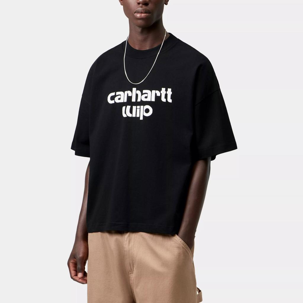 Carhartt WIP SS26 Весна/Лето Архивный Футболка Повседневный Передний Графический Принт Свободный Короткий Рукав Футболка Унисекс Топы I037539-89-XX