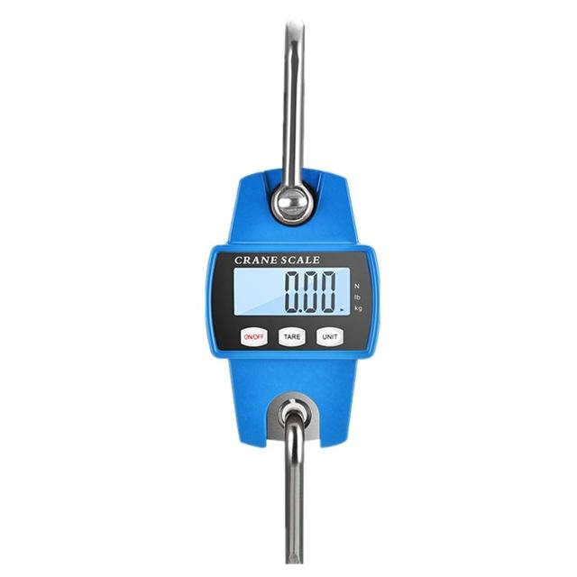 Мини-крановые весы 300 кг 150 кг 50 г Портативные цифровые весы с крюком из нержавеющей стали Подвесные весы для скота Петля Прочные весы для взвешивания