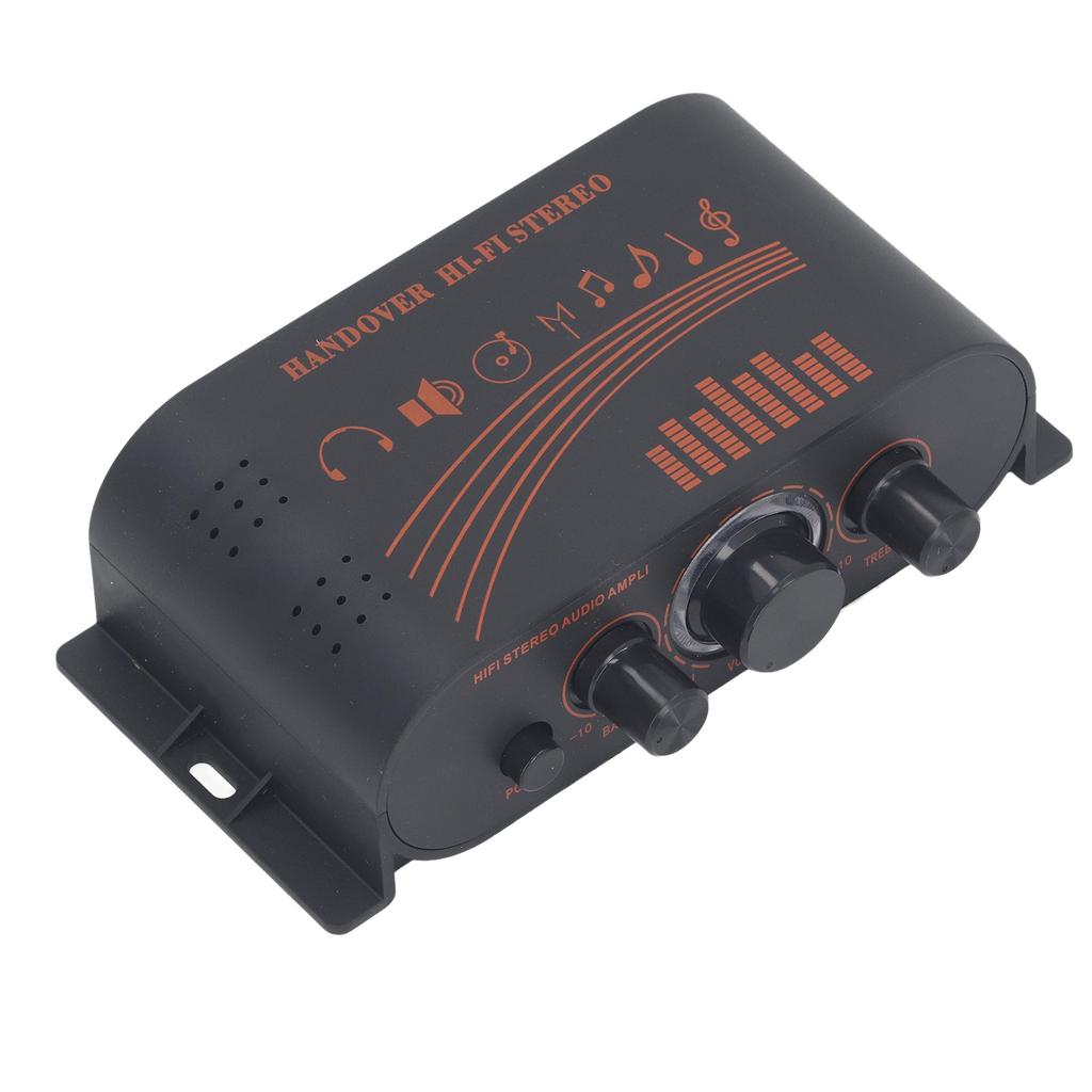 HiFi усилитель мощности 2 канала мини 40 Вт DC12 В многофункциональный звук стерео домашний автомобиль для динамиков телевизор