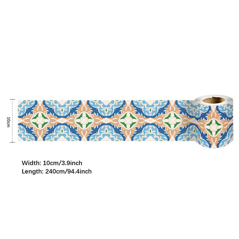 10x240 см ПВХ водонепроницаемая поясная линия самоклеящаяся декоративная полоса на талии