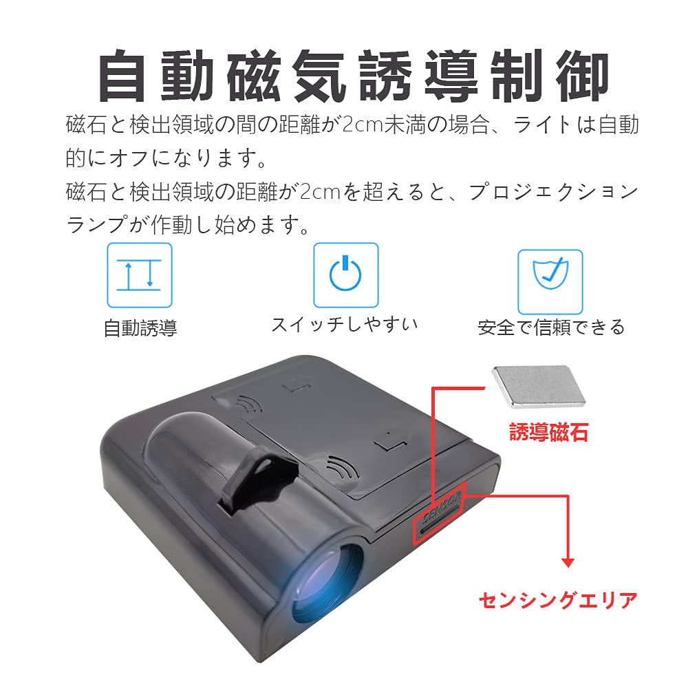 2 шт. Универсальный беспроводной светодиодный проектор логотипа автомобиля Subaru, приветственный свет, призрачный свет, универсальный приветственный свет