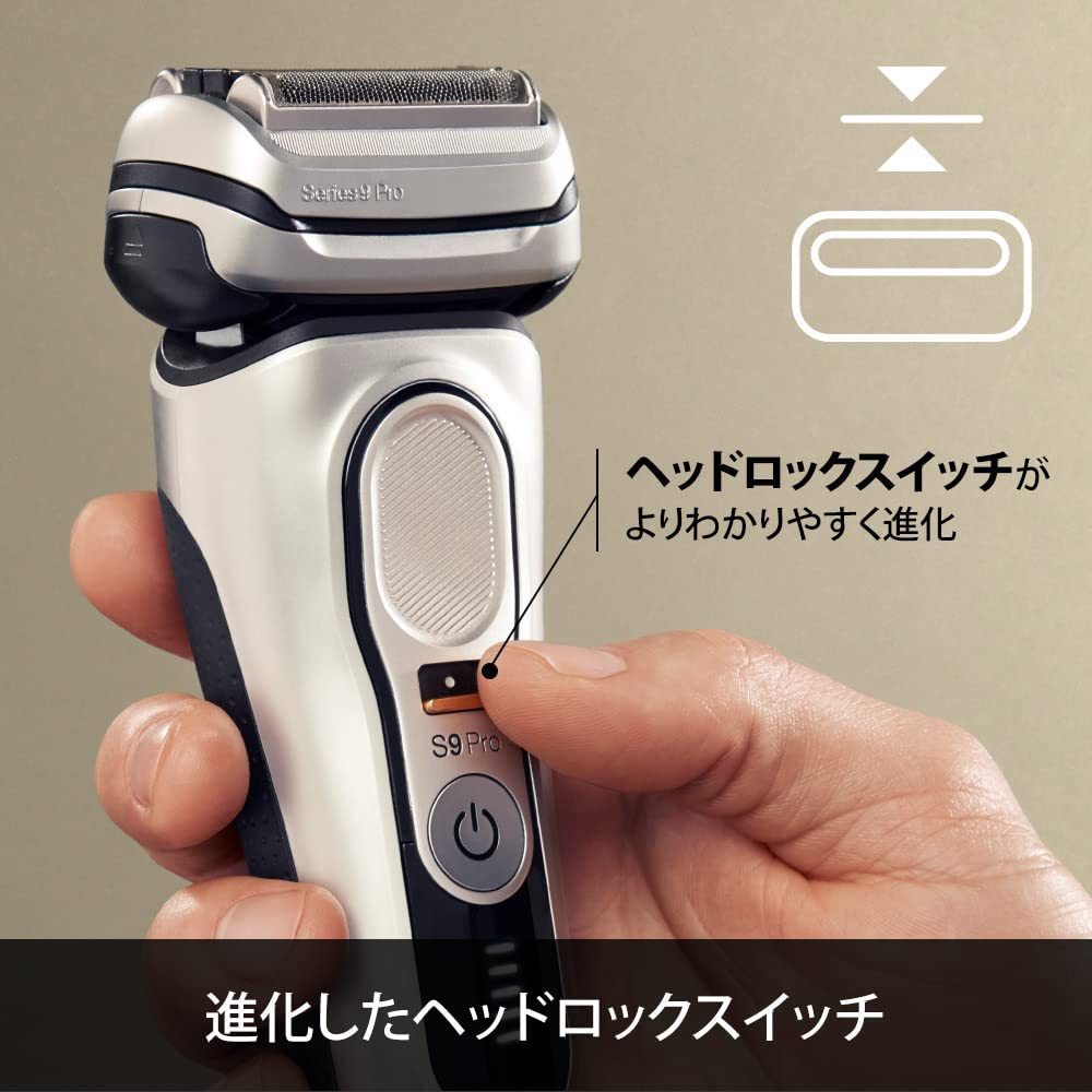 Braun Series 9Pro 9477cc Cleaning Machine Charging Travel Case Electric Shaver Mad Silver +