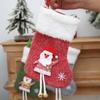 Christmas Socks Christmas Candy Socks Cartoon Legged Fireplace Ornaments Christmas Decorations Party Setup Hanging Accessories
