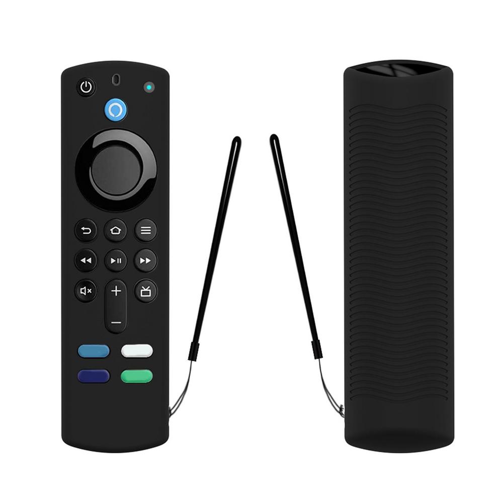 Силиконовый Чехол Защитный Чехол Для Голосового Пульта Alexa (3-е поколение) Защитный чехол-оболочка от падений и пыли для пульта дистанционного управления