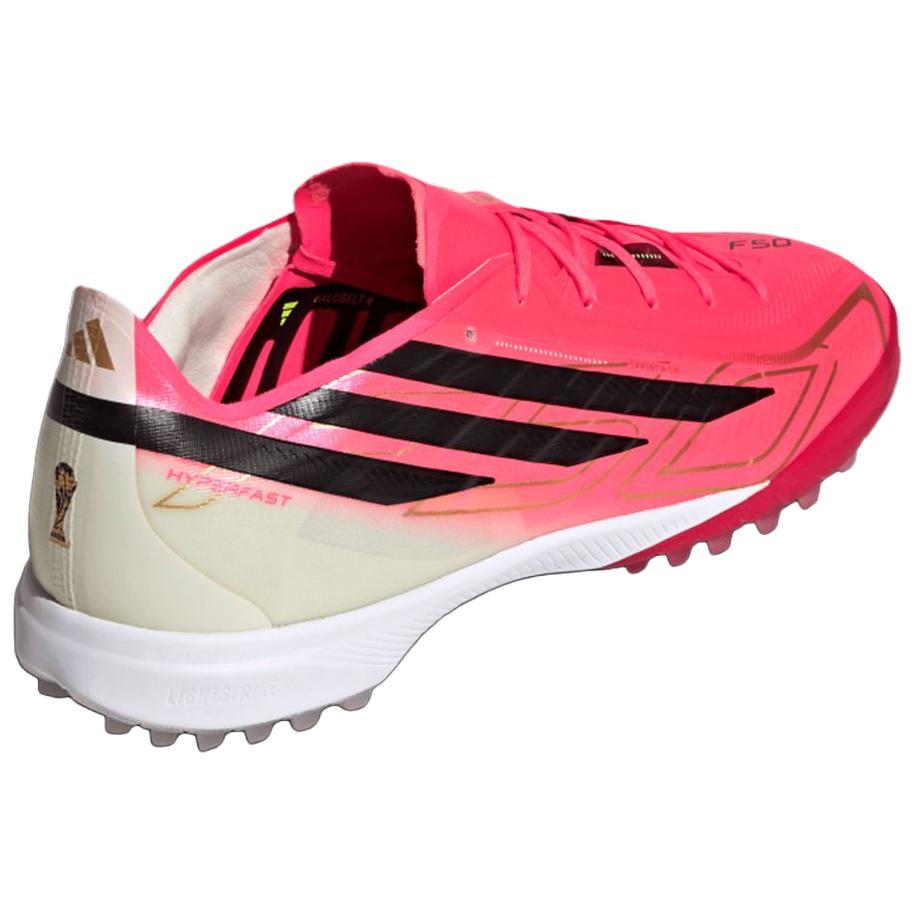 adidas Серия F50 Гипербыстрые Pro Удобная посадка Футбольные бутсы Унисекс кроссовки Розовый Черный IH4567