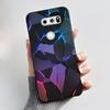Чехол для LG V30 V30+ V30S V30S+ V35 V35+ ThinQ Тонкий Мягкий Черный Силиконовый Чехол Эстетичный Роскошный Милый Крутой Задняя Крышка для Мальчиков Девочек