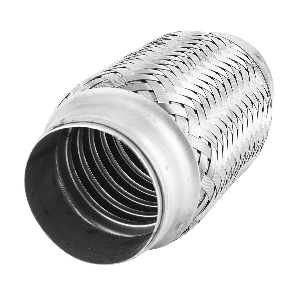 2.25x6in Exhaust Flex Pipe Stainless Steel Weld on Corrugated Flexible Joint Tube Universal