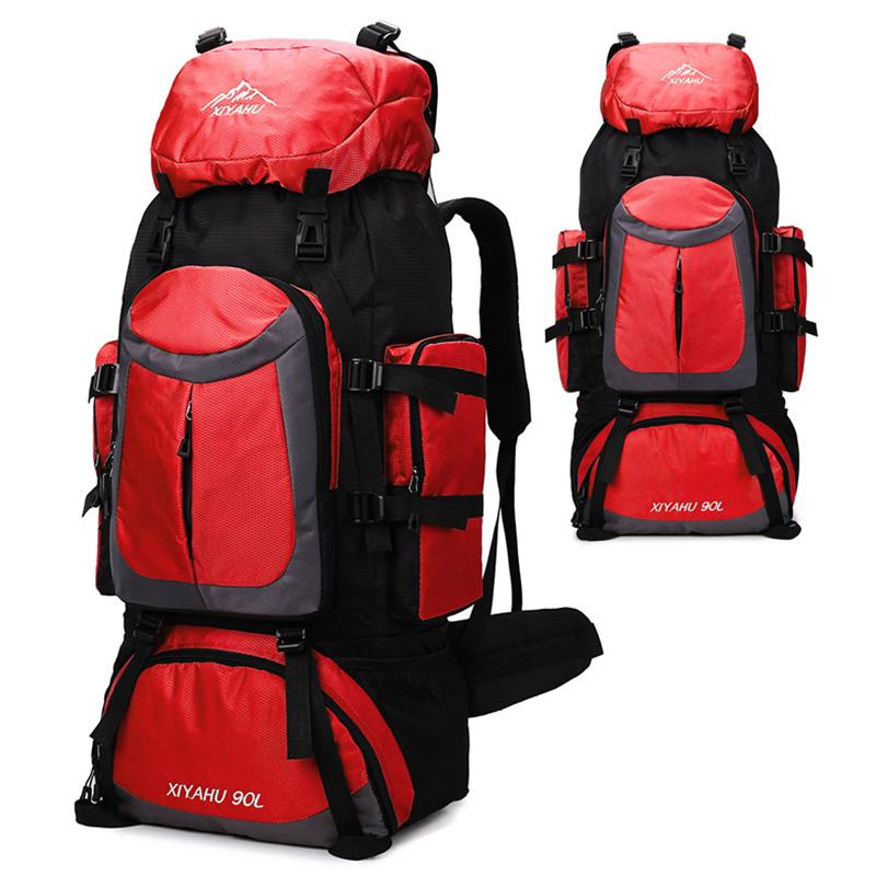 Multi-functional Large-capacity Outdoor Mountaineering Backpack Sports Travel Waterproof & Abrasion-Resistant Backpack Unisex Casual Travel Bag