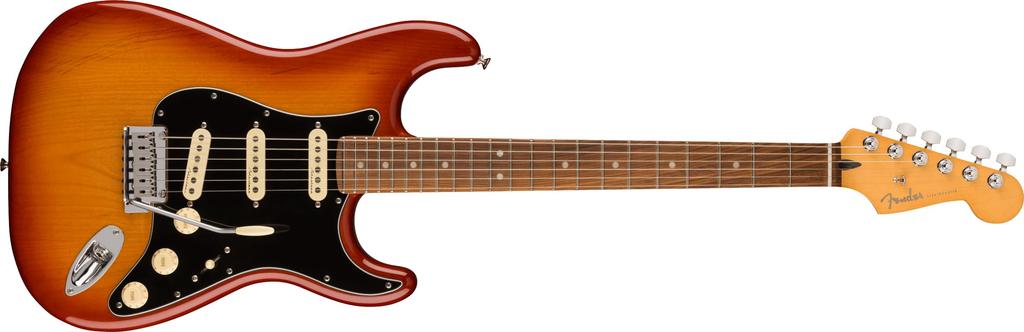 Fender Electric Guitar Player Plus Pau Ferro Sienna Soft Case Included Stratocaster®, Fingerboard, Sunburst,