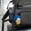 Travel backpack for airplane with laptop pocket 20l 40x20x25 cm - black