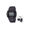 Casio Полностью металлическая серия-B5000 квадратный циферблат цифровой дисплей, радиосигнал шести станций, Bluetooth-соединение, водонепроницаемость 200 метров, питание от солнечной энергии GMW-B5000TVA-1PR