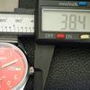 АВТОМАТИЧЕСКИЕ ВИНТАЖНЫЕ ВОССТАНОВЛЕННЫЕ SEIKO 5 ЯПОНИЯ 6309A МУЖСКИЕ ЧАСЫ С КРАСНЫМ ЦИФЕРБЛАТОМ a441164-4