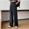 Summer Loose Casual Trousers For Women High Waist Maxi Wide Leg Pants Female Elegant 2022 Fashion Clothes New