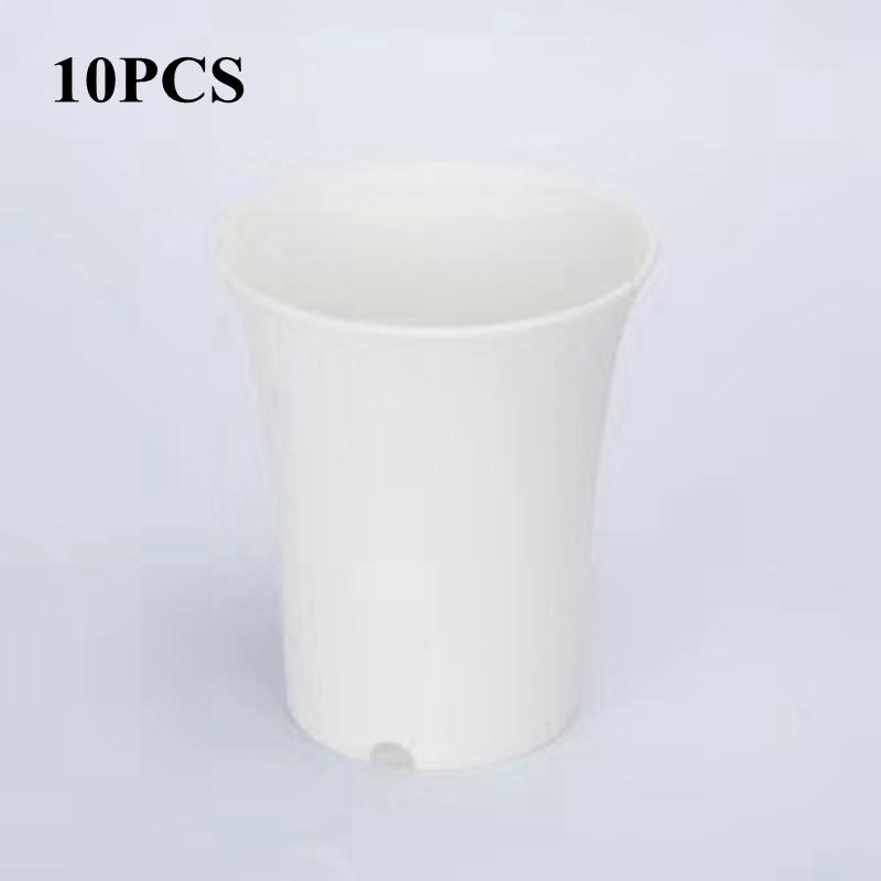 5/10 шт. утолщенный цветочный горшок многоразовый суккулент растение Вьентьян круглый с высокой талией цветочный горшок для дома и офиса декор садовый инструмент