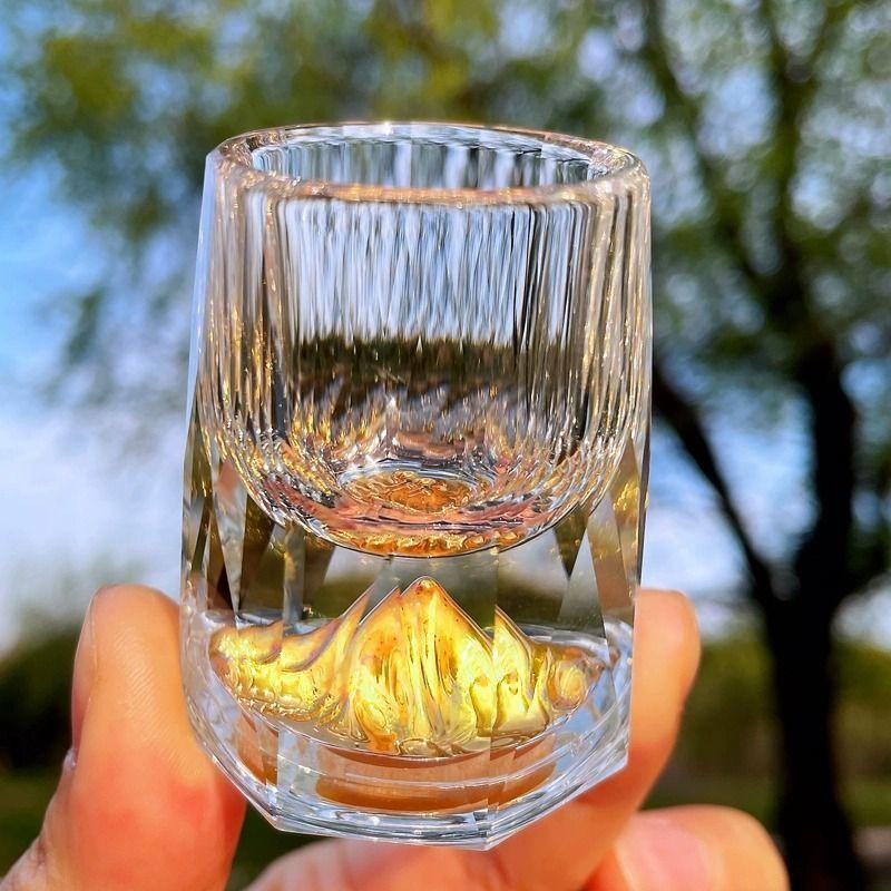 Стакан для водки и виски Ktv Sglass Стакан для саке Бар Вечеринка Высокий уровень внешнего вида Бокал для шампанского Бытовой Пулевой стакан
