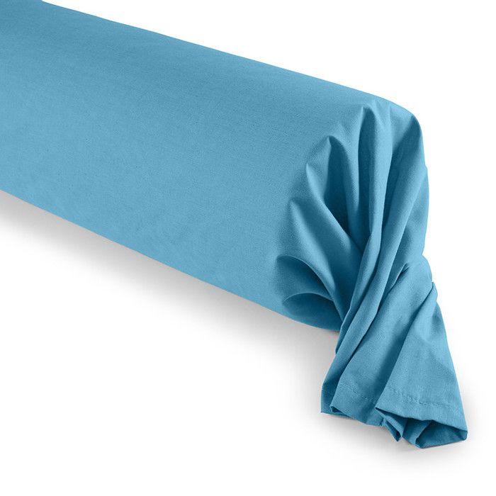 Taie de traversin 45 x 185 cm "Prémium" - Prémium Cyan
