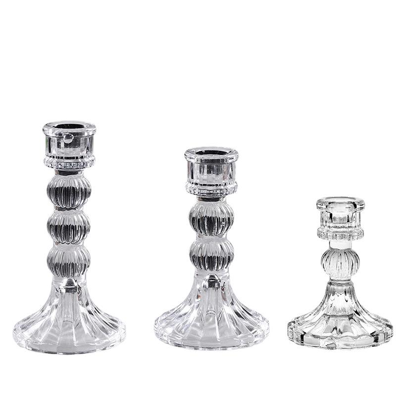 Винтажный французский хрустальный подсвечник для ароматерапии и создания атмосферы ужина