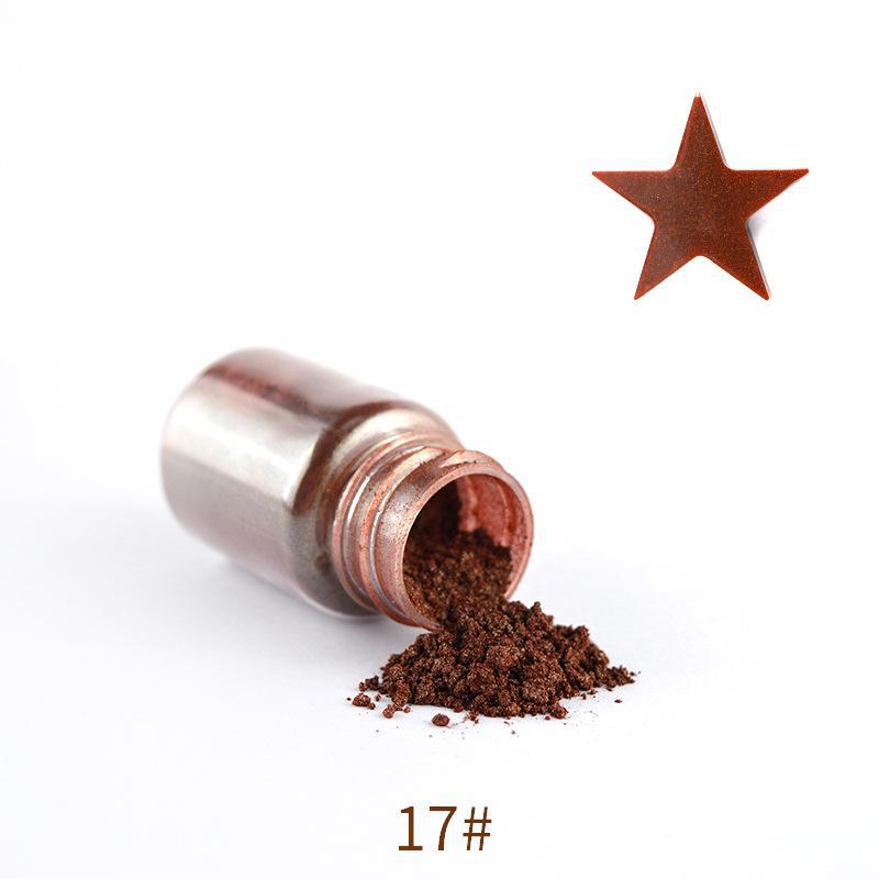 10 г жемчужной пудры с блестками и клеем для кристаллов с пигментом цвета русалки для самостоятельного изготовления.