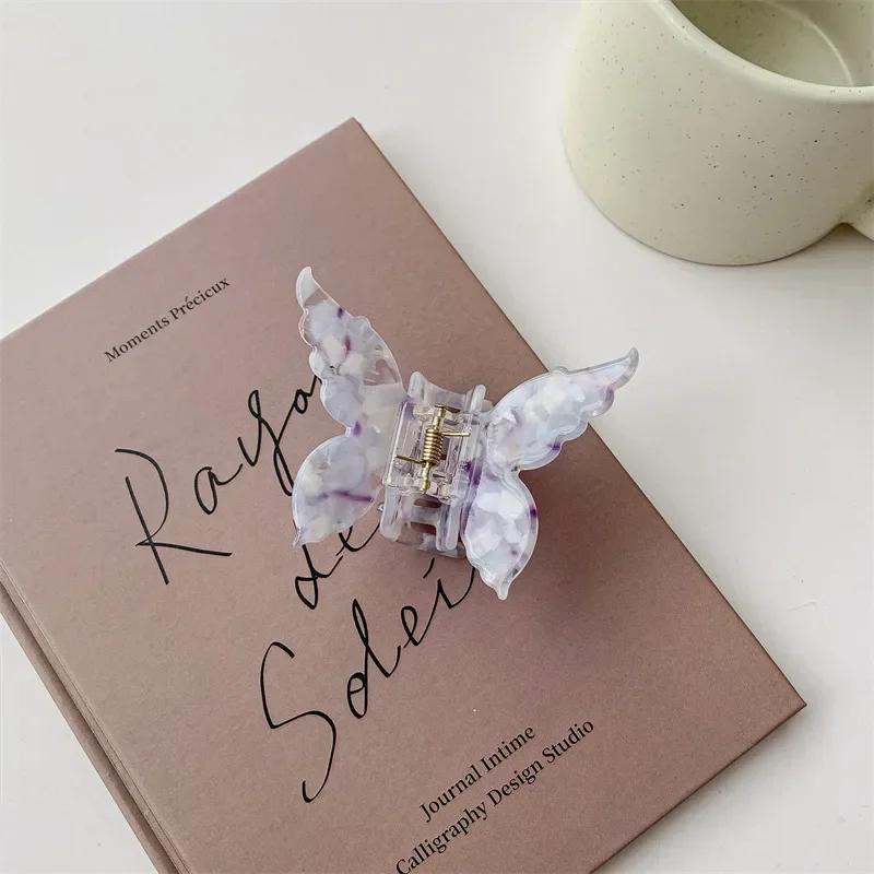 Butterfly Hair Clip Accessories Claw Clip for Women Acetic Hair Bows French Accessories Butterfly Hairbows for Girls