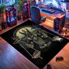 Ancient Egyptian-themed rug, suitable for living room, bedroom, game room, computer room and home décor.