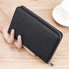 Leather Anti-magnetic Card Bag, Cowhide Japanese-style Account Book, Passbook Bag, Multi-function Wallet, Long Wallet, ID Cover.