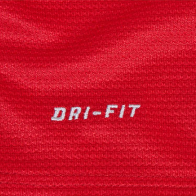 Nike Soccer Jerseys Men's Red Moderate Straight Fit 532837-624