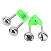 10Pcs Fishing Rod Bite Alarm Bells Twin Bells Clip Alerter Fishing Tackle Tool