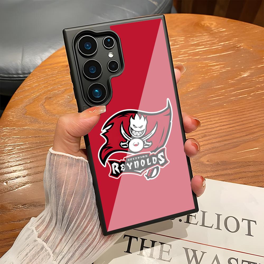 Чехол для телефона Spit Fires SkateBoards для SAMSUNG S25 24 S22 S20 ULTRA S21 S30 23 Note5 S8 Plus S9 S10E Lite PC+TPU Funda